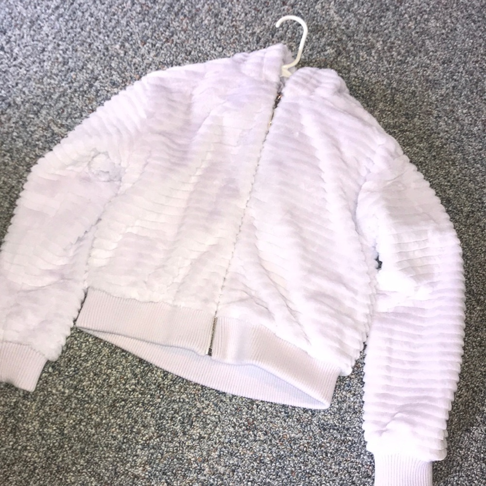 Fake fur jacket